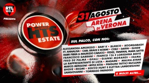 RTL 102.5 Power Hits Estate 2022: un cast di artisti italiani ed internazionali per una serata unica che decreterà il power hit dell'estate 2022