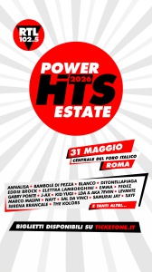 RTL 102.5 Power Hits Estate 2026: Blanco, Emma, Kid Yugi, Marco Masini, Bambole di Pezza e Elettra Lamborghini si aggiungono al cast