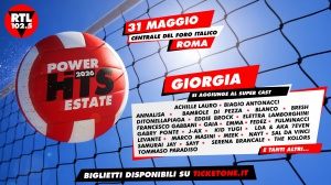 RTL 102.5 Power Hits Estate 2026, un’altra grande super ospite si aggiunge allo straordinario cast: Giorgia