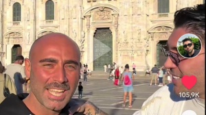 Steven Basalari e Donato Caprio a Milano. Vi sveliamo cosa c'è dietro quel Reel