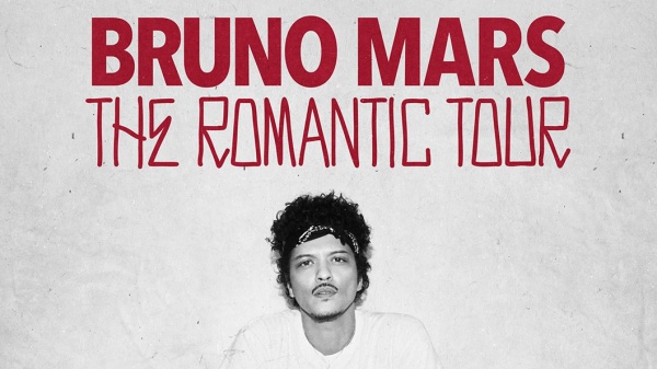 Bruno Mars, record di biglietti venduti per il suo “The Romantic Tour” 