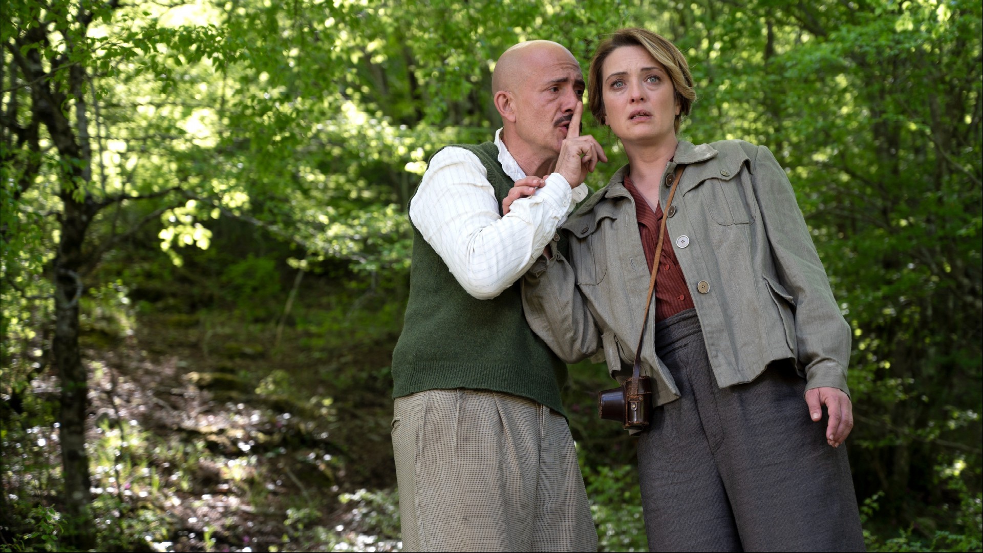 Gianmarco Tognazzi e Carolina Crescentini