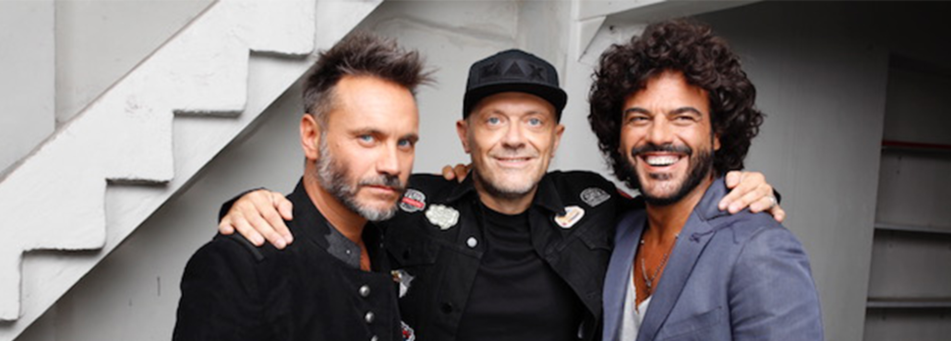 Max Pezzali, Nek e Francesco Renga