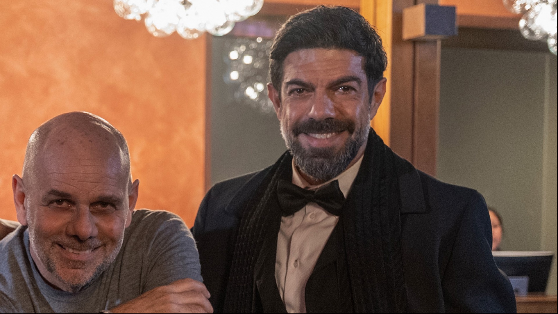 Pierfrancesco Favino e Riccardo Milani