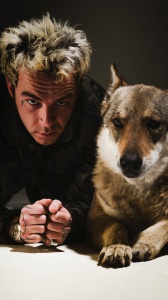 Salmo e l’attore Andrea Dodero