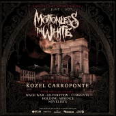 MOTIONLESS IN WHITE: la data di Milano sarà aperta da WAGE WAR, SILVERSTEIN e molti altri