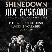 Shinedown: Ink Session, un'esperienza speciale a Milano