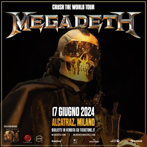 MEGADETH: una data a Milano a giugno 2024