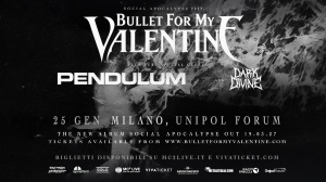 Bullet For My Valentine: una data coi Pendulum all’Unipol Forum di Milano a gennaio