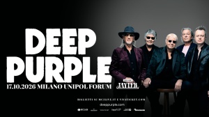 DEEP PURPLE: un concerto all’Unipol Forum di Milano a ottobre 2026