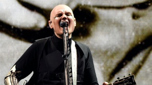 Gli Smashing Pumpkins in studio di registrazione 