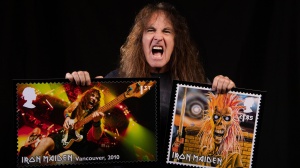 Iron Maiden, la Royal Mail dedica una serie di francobolli alla band