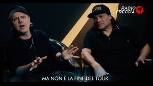 Metallica a Radiofreccia: "Il tour non è finito. Torneremo presto in Italia"