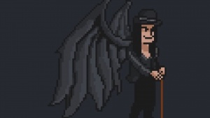Ozzy Osbourne videogame in 8 bit