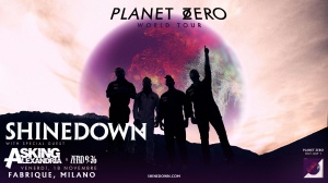 Shinedown, la data si sposta al Fabrique di Milano