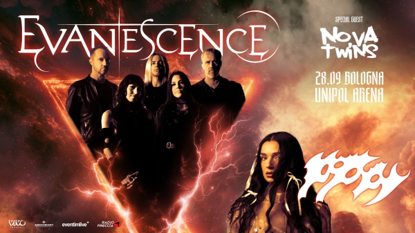 Evanescence, unica data in Italia del tour 2026 a Bologna con Poppy e Nova  Twins