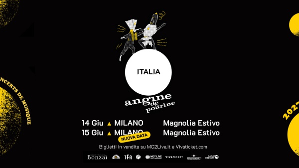 Gli Angine de Poitrine raddoppiano! A grande richiesta aggiunta una seconda data a Milano
