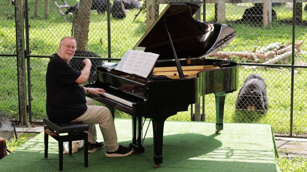 Rick Wakeman suona per 150 orsi salvati: il concerto più insolito della leggenda degli Yes
