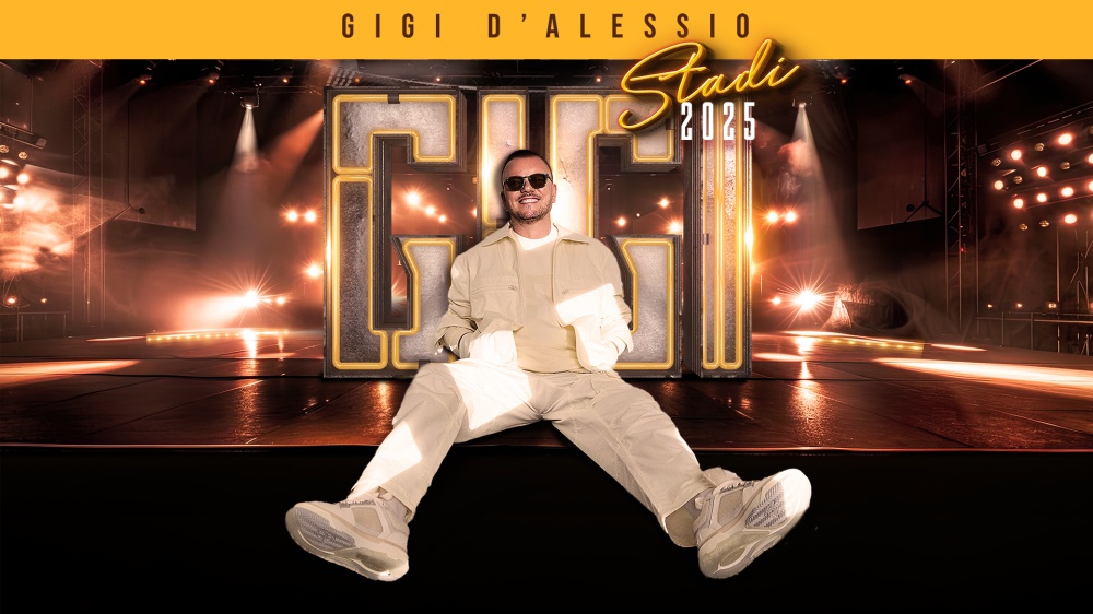 Vai alla pagina di Gigi D'Alessio - STADI 2025