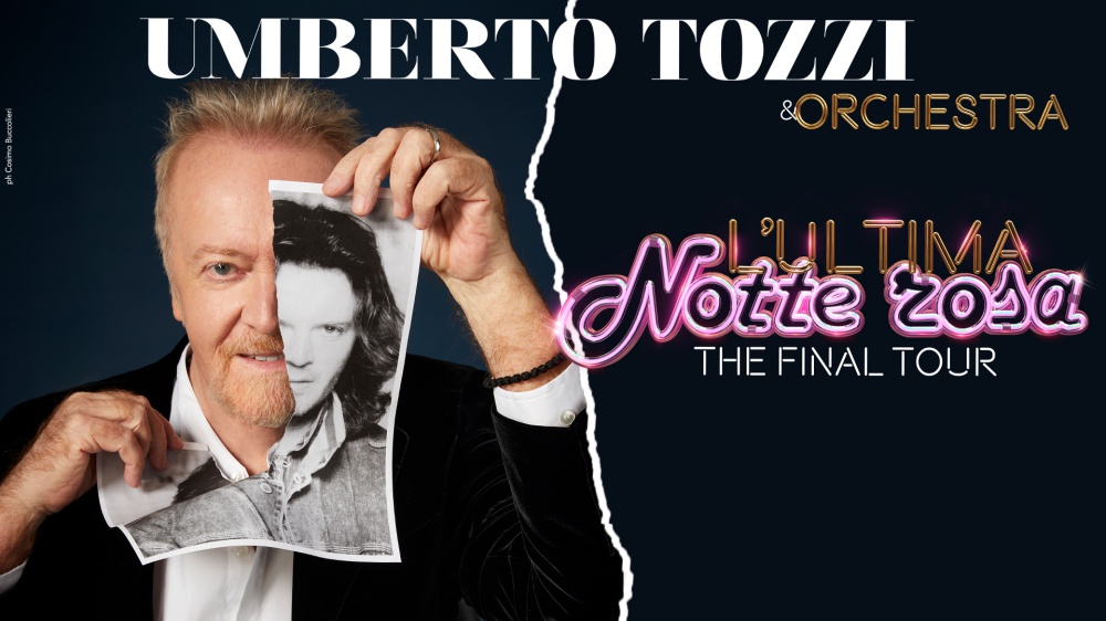 Vai alla pagina di Umberto Tozzi - L'Ultima Notte Rosa. The Final Tour